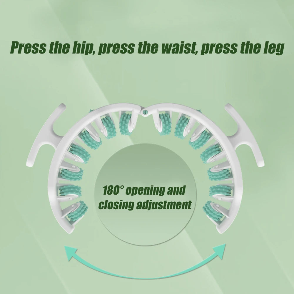 Round Leg Massager Roller – Manual Cellulite & Muscle Relief Tool